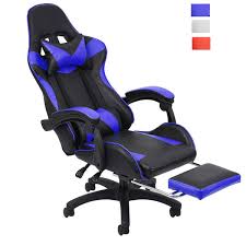 Gtracing gaming chair with footrest and bluetooth speakers music video game chair【patented design】 heavy duty ergonomic computer office kaimeng office gaming chair leather computer chair high back ergonomic adjustable racing game desk chair executive conference chair (red). Red White Blue Here Gaming Chair Large Size High Back Ergonomic Racing Seat With Massager Lumbar Support And Retractible Footrest Pu Leather 90 180 Degree Adjustment Of Backrest Thickening Sponges Wish