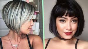 Check spelling or type a new query. Nuevos Cortes De Pelo Corto Bob Tendencias Cortes Para Cara Alargada Y Delgada Youtube