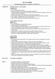 Enterprise Rent A Car Resume Awesome Car Washer Resume Samples Resume Examples Enterprise Rent A Car Good Resume Examples