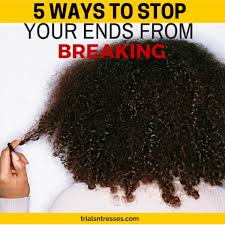 Healthy hair should have a natural shine to it. 5 Ways To Stop Your Ends From Breaking Off