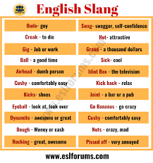 A flick of the wrist; Slang Words List Of 100 Common Slang Words Phrases You Need To Know Esl Forums