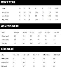 Sizing Guides And Charts