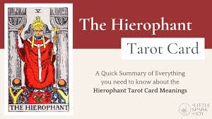 Alternatively, you may be dealing with someone who is very set in their ways. The Hierophant Tarot Card Meaning Upright Reversed Explained Youtube