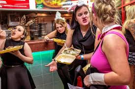 Don't forget the world fireworks championship! Party People On The Streets Of Blackpool The New York Times