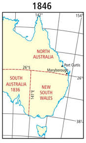 Satellite map of queensland, australia. History Of Queensland Borders Before Proclamation Recreation Sport And Arts Queensland Government