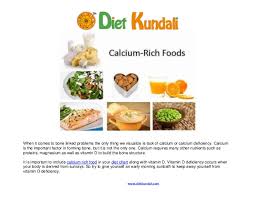 Calcium Rich Food By Diet Kundali