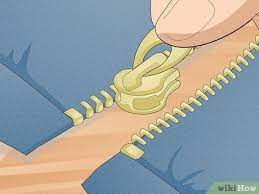How To Fix A Separated Zipper: 11 Steps (With Pictures) - Wikihow
