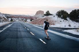 What does down the amy and i grew up down the road from each other and have been best friends since we were five. Girl Skateboarding Down The Road Image Free Stock Photo Public Domain Photo Cc0 Images