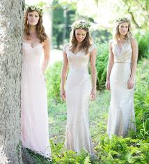 Bari Jay And Bow N Ties Create Matching Bridesmaid Dresses And Groomsmen Ties