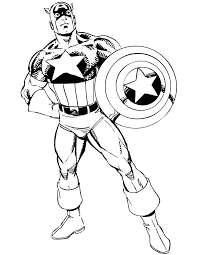 Gambar mewarnai tema rekreasi untuk paud download gambar mewarnai. Marvel Captain America Coloring Pages Coloring Home