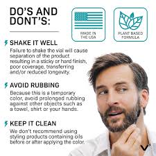 VOLT Grooming Temporary Instant Beard Color ECO 2 Australia