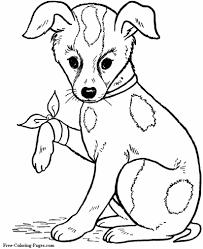 40+ dog coloring pages for printing and coloring. Coloring Pages Of Dogs