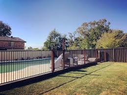 Top 50 Best Pool Fence Ideas Exterior Enclosure Designs Pool Fence Inground Pool Landscaping Pool Fencing Landscaping