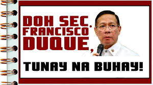 Health secretary francisco duque iii turned emotional tuesday as he accused the commission on audit (coa) of ruining the honor of the department of health (doh). Doh Secretary Francisco Duque Iii Kilalanin Youtube