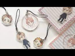 89 free shipping on orders over $25 shipped by amazon How I Make Acrylic Charms Of My Drawings Youtube Acrylic Charms Diy Acrylic Diy Charms