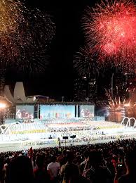The 2018 national day parade featured the largest ever military tattoo performance with 560 members. National Day Parade Ssbr Ahm 2018 Infantry S 61st Anniversary The Army Abroad Ex Chandrapura Ex