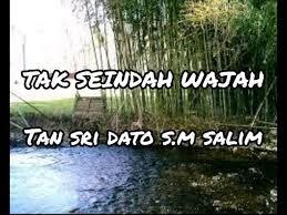 Sm salim — angan angan kosong be 04:05. Tak Seindah Wajah Tan Sri Dato S M Salim Lirik Dan Makna Tersirat Youtube