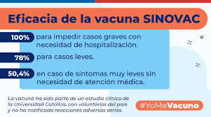 Memorando filtrado de tailandia genera preocupaciones sobre la eficacia de la vacuna sinovac. Gobierno De Chile On Twitter Sabias Que La Vacuna Sinovac Tiene 100 De Eficacia Para Impedir Casos Graves Con Necesidad De Hospitalizacion A Continuacion Revisa La Tabla Y Para Mas Informacion