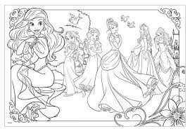 Disney prinsessen kleurplaat afbeelding disney princess coloring. Kleurplaat Prinses Disney