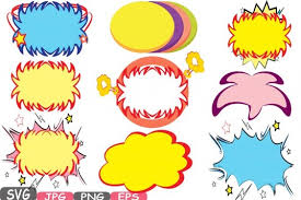 Speech bubbles, thought bubbles, starbust bubbles, dream bubbles, chat bubbles, svg, dxf, studio3, die cuts, photo booth props, party elements the set includes: Free Svg Superheroes Pop Art Text Props Super Hero Comic Speech Bubble Clipart Party Bunting Cutting