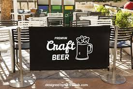 Demo 24 Sign Mockup Restaurant Signs Design Freebie