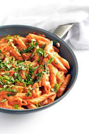Tomato Basil Cream Pasta Recipe Well Vegan Recipe Vegan Pasta Recipes Pasta Dishes Cream Pasta