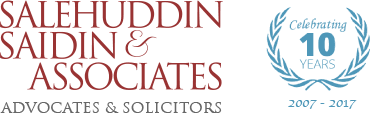 We play an important role in. Salehuddinsaidin Law Firm