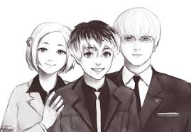 Arima Is My Dad And Akira Is My Mom Akira Sasaki Hause Arima Kishou Tokyo Ghoul Tokyo Ghoul Fan Art Ghoul
