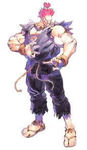 Akuma's moves are based off of ken's & ryu's, which makes sense considering the storyline. Akuma Artwork 2 Street Fighter 2