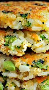 Cheddar Broccoli Rice Patties Veggie Dishes Cheddar Broccoli Rice Recipes