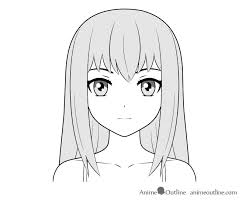 Do anime characters even have lips? How To Draw Anime Characters Tutorial Animeoutline