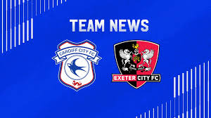 Team News | Cardiff City vs. Exeter City