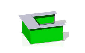 Find the perfect home office furnishings at hayneedle, where you can buy online while you explore our room designs and curated looks for tips, ideas & inspiration to help you along the way. Cashier Desk 6 6 U Shaped Outfront Portable Solutions