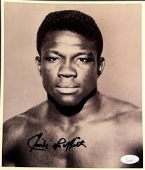 Emile Griffith Signed 8x10 Boxing Photo JSA AW26637