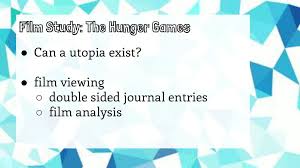 Hunger Games Film Study Ppt Download