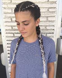 Dutch Braids French Braids Feed In Braids Braids With Extensions Ig Hairbymadimo Braids With Extensions Feed In Braid French Braids With Extensions