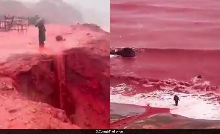 Iran Blood Rain | Iran's Hormuz Island Glows Blood-Red After Rain. Here's  Why It Happens