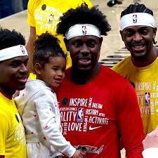 Jrue randall holiday was born in 1990 in the chatsworth neighborhood of los angeles, california. Nba Jrue Holiday And Daughter Facebook