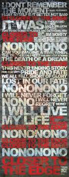 30 Seconds To Mars Closer To The Edge Text Pin On Music Is My Therapy