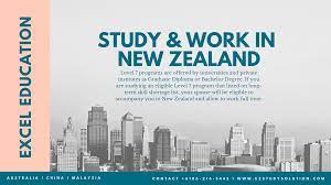 Malaysian citizens migrating to new zealand on partner visas. Study And Work In New Zealand With Level 7 Diploma Immigration New Zealand Excel Education Study Abroad Overseas Education Consultant