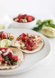 Maybe you would like to learn more about one of these? Easy Grilled Fish Tacos With Strawberry Salsa Lively Table