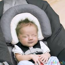 Protect Your Baby S Delicate Head And Neck With Head Support From Jjcoleusa Soft Velour And Breathable Fabrics Grow With Baby Newborn Carseat Jj Cole Newborn