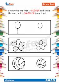 Big And Small Lkg Worksheet In 2020 Lkg Worksheets Worksheets Free Preschool Worksheets