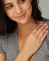 Kendra Scott Colette Ring Set Of 2 In Rhodium Size 7