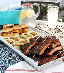 Country living editors select each product featured. Easy Cookout Menu Featuring Curly S Bbq Dash Of Evans