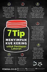 7 Tip Menyimpan Kue Kering Untuk Persiapan Lebaran Kue Kering Makanan Kreatif Makanan