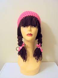 Yarn Wig Yarn Hat Crochet Funky Hat Wig Hat Headdress Cosplay Hat Chemo Hat Cancer Patient Hat Gift For Her In 2021 Yarn Wig Crochet Wig Crochet Hats