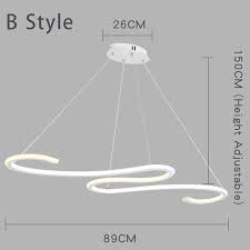 Buy Twisted Snake Suspended Lighting Fixture Remote Controlled Modern Ceiling Lamp At Lifeix Design For Only 365 99