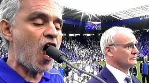 Redazione 08 maggio 2016 10:22. Grazie Leicester City Premierleaguechampions Andrea Bocelli E Claudio Ranieri Youtube