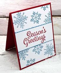 Many peoples spend lots of time and resources to make or acquire unique gifts for family. I Love Sharing Easy Christmas Card Making Ideas I Teach Stamping